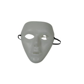 Fehér maszk, álarc - Halloween - ÚJ