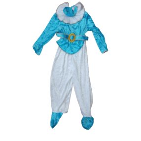 3-4 évesre kék-fehér plüss jelmezruha