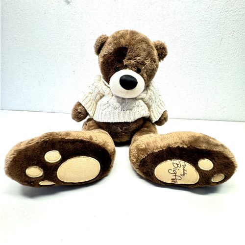 Nagylábú maci plüss, játék (30-50 cm)