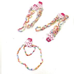 Nyaklanc és karkötő kislánynak (játék, műanyag)