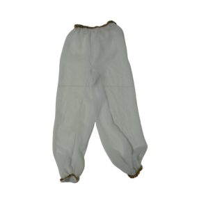   Kb 10 évesre fehér hastáncosnő jelmeznadrág arany flitterekkel