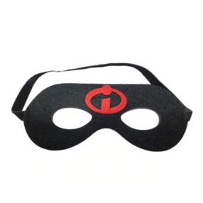 Fekete filc maszk - Hihetetlen család - ÚJ