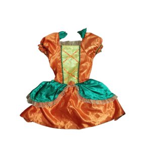   8 évesre narancssárga tüllös tök, tököcske jelmezruha - Halloween