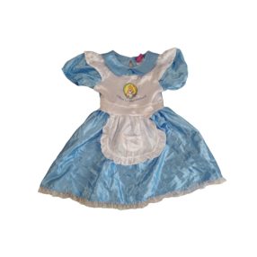   3-4 évesre kék-fehér jelmezruha - Alíz Csodaországban - Disney