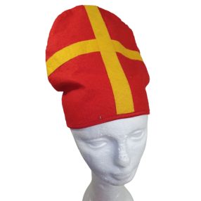 52 cm-es fejre piros püspök jelmezsapka