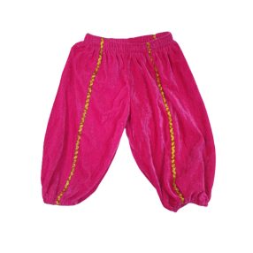 Kb. 6 évesre pink plüss jelmeznadrág (térdig érő)