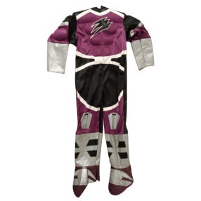 3-4 évesre lila-fekete kezeslábas jelmez - Power Rangers