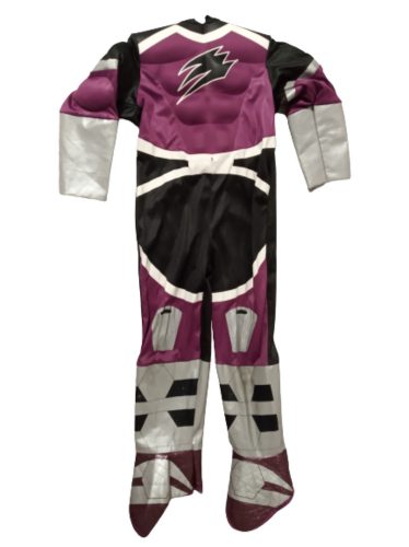 3-4 évesre lila-fekete kezeslábas jelmez - Power Rangers