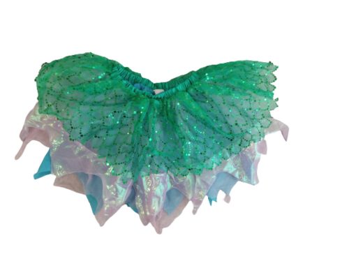 7-8 évesre zöld flitteres tüllszoknya, jelmezkiegészítő - Disney