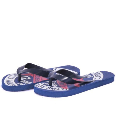 Kék, race papucs (28-29)