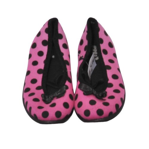 MD -Pink, fekete pöttyös balerina cipő (25)