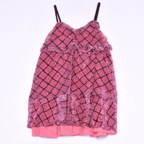 Jean Bourget bársony mintás, pántos ruha (110)