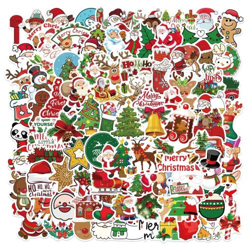 Karácsonyi matricacsomag (10 db)
