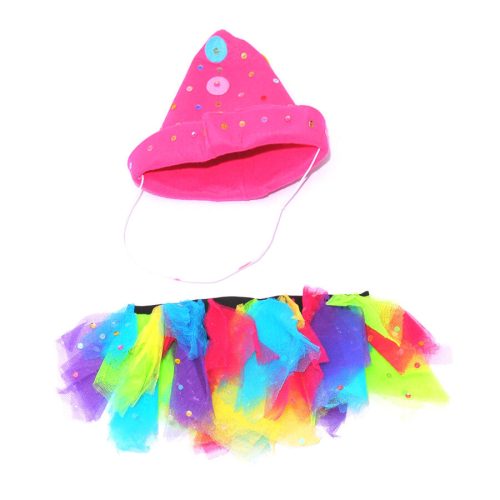 Bohóc jelmez szett (38 cm*)