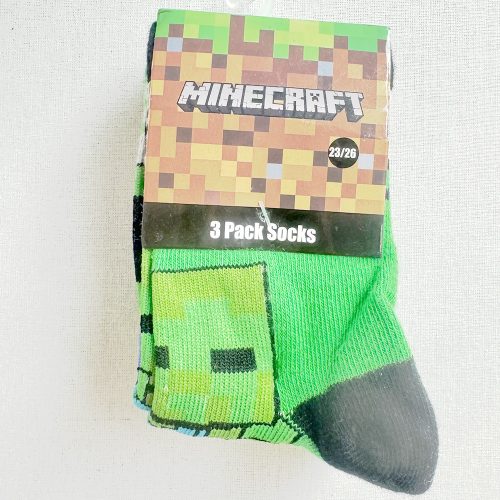 Minecraft zokni szett (23-26)