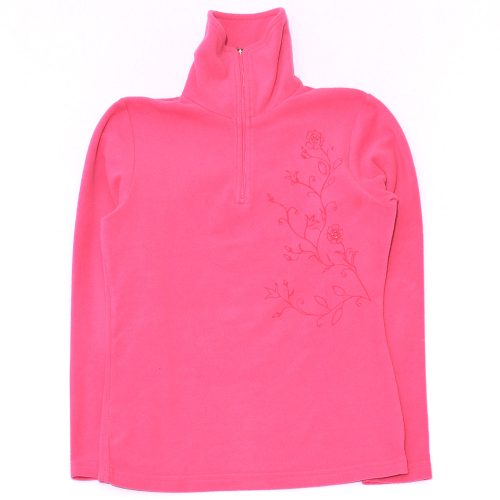 Rózsaszín, hímzett pulóver (170*)