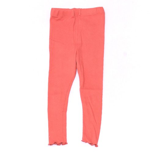 Rózsaszín, fodros leggings (104*)