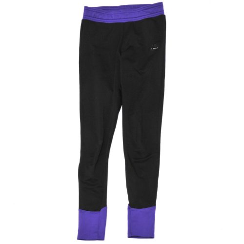 Fekete, lila leggings (140)
