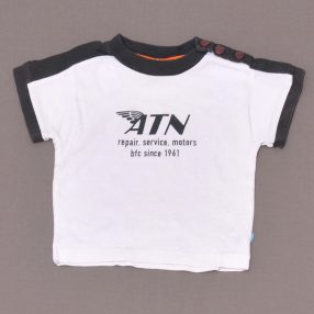 Fehér, kék póló (68)