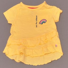 Sárga, fodros ruha (62)