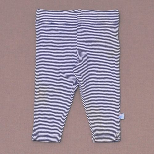 Kék-fehér csíkos leggings (68)