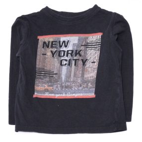 Sötétkék, NY hosszú ujjú póló (116)