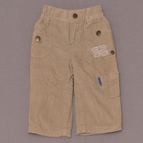 Barna bélelt kordnadrág (74)