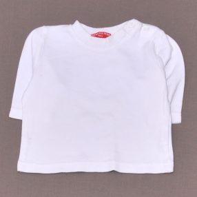 Fehér hosszú ujjú póló (50-56)