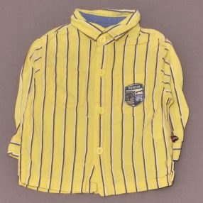 Sárga csíkos hosszú ujjú ing (74)