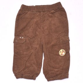 Barna bélelt kordnadrág (74)