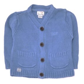 Kék kardigán (68-74)