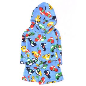 Kék, autó köntös (62-68)