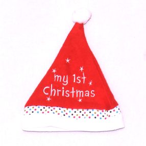 Piros, my 1st christmas sapka (62-80*)