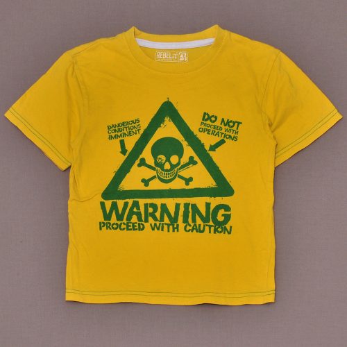 Sárga, Warning póló (110-116)