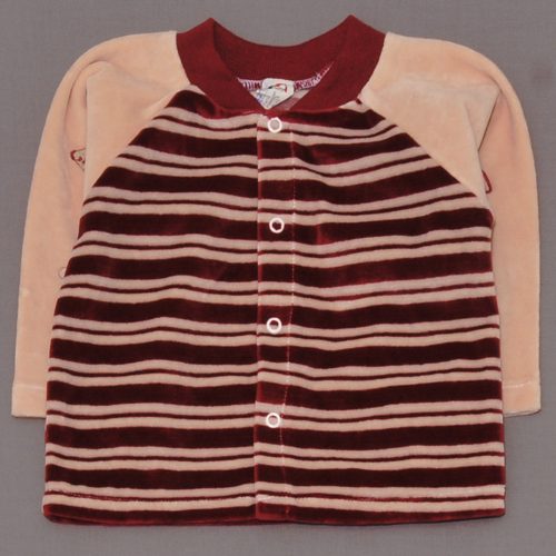 Bordó, Drapp plüss kardigán (74)