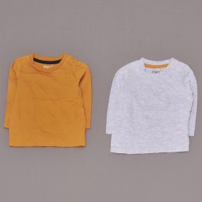 Szürke, Okker póló szett (56-62)