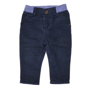 Sötétkék bélelt nadrág (62-68)