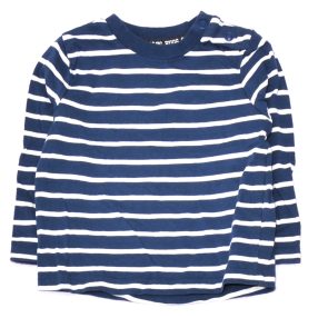 Kék, Fehér csíkos hosszú ujjú póló (68)