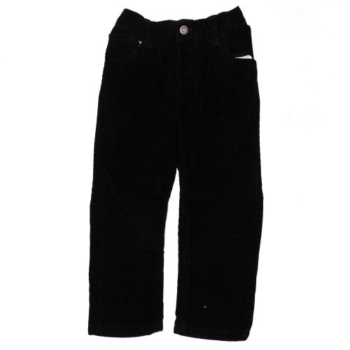 Fekete kordnadrág (98-104)