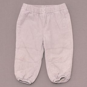 Szürke thermo béléses kordnadrág (80)