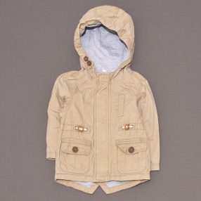 Világosbarna átmeneti kabát (92)