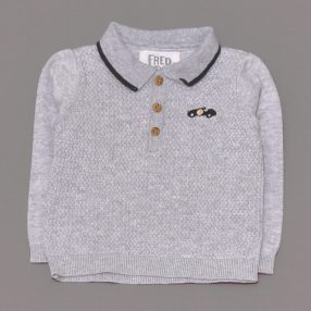 Szürke pulóver (74-80)