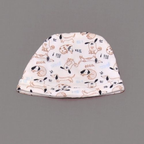 Fehér, kutyás sapka (68)