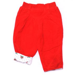 Piros kordnadrág (80)