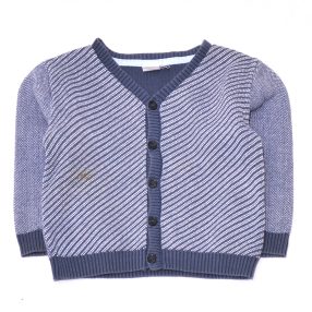 Kék kardigán (86-92)