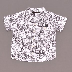 George rövid ujjú ing (68-74)