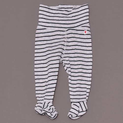 H&M - Szürke-kék csíkos talpas nadrág (68)