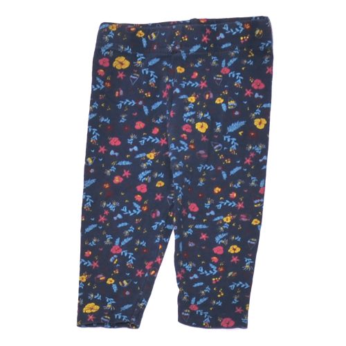 Kék virágmintás leggings (68)