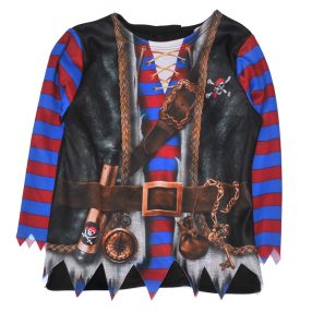 Kalóz jelmez, hosszú ujjú felső (92-98)