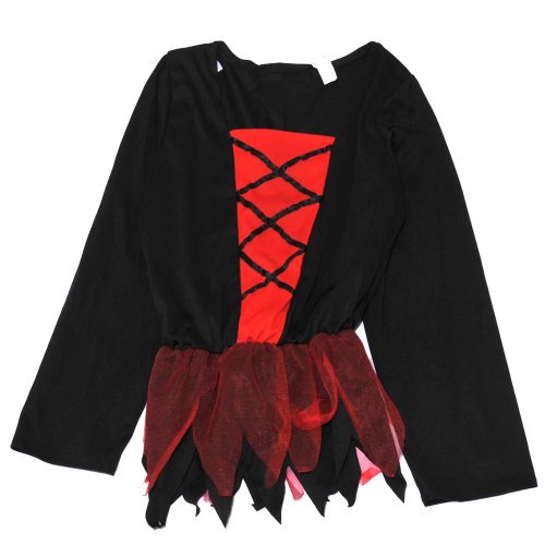 Boszorkány/Halloween jelmez, felső (122-140)